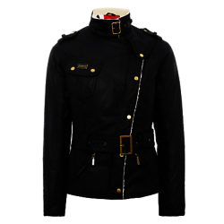 Barbour International Matlock Wax Jacket Black